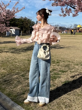 una.さん（レディース・148cm）の春コーディネート