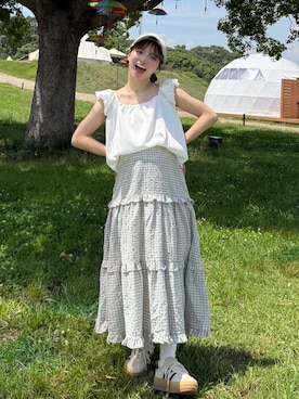 una.さん（レディース・148cm）の夏コーディネート