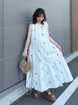 「UGG（アグ）のアイテム」を使った、una.さん（レディース・148cm）の夏コーディネート