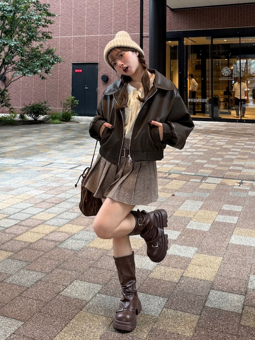 セール】カバーミドルブーツ 厚底（ブーツ）｜Sibra（シブラ）の