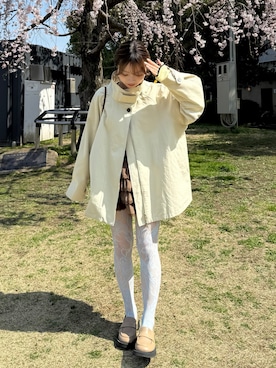 「c.u.l（シーユーエル）のアイテム」を使った、una.さん（レディース・148cm）の春コーディネート