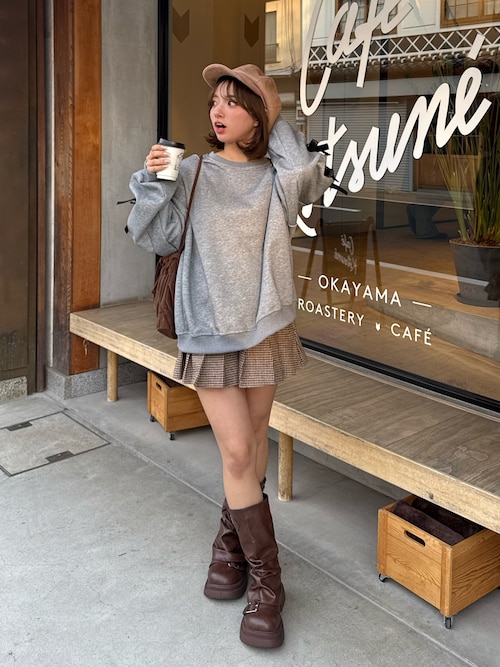 セール】カバーミドルブーツ 厚底（ブーツ）｜Sibra（シブラ）の