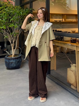 「ciite' surgical stainless（シーテサージカルステンレス）のアイテム」を使った、una.さん（レディース・148cm）の夏コーディネート