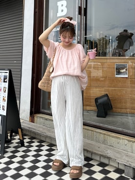 「UGG（アグ）のアイテム」を使った、una.さん（レディース・148cm）の夏コーディネート