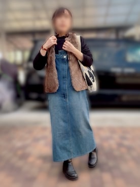 「アイテム（腕時計）」を使った、kiyoさん（レディース・146cm）の秋コーディネート