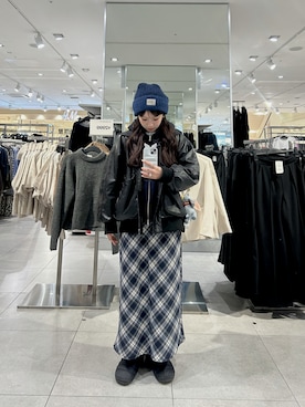 「アイテム（サンダル）」を使った、mei さん（レディース・158cm・20代）の冬コーディネート