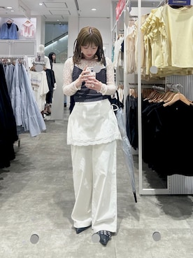 「Ray BEAMS（レイビームス）のアイテム」を使った、mei さん（レディース・158cm）の春コーディネート