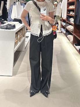 「KBF（ケイビーエフ）のアイテム」を使った、mei さん（レディース・158cm）の夏コーディネート