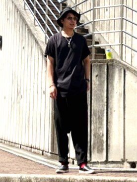 スラックスを使った サルエルパンツ のメンズ人気ファッションコーディネート Wear