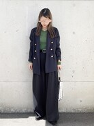 SNIDEL（スナイデル）の「Sustainableダブルジャケット（その他