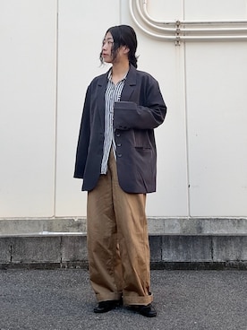 「SOYEN（ソイエン）のアイテム」を使った、misuzuさん（レディース・158cm）の春コーディネート