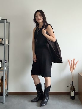 「アイテム（エコバッグ/サブバッグ）」を使った、misuzuさん（レディース・158cm・20代）の夏コーディネート