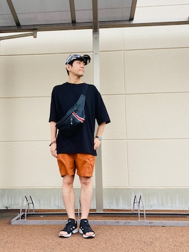 オレンジ系のアイテムを使った インスタポンプフューリー のメンズ人気ファッションコーディネート Wear
