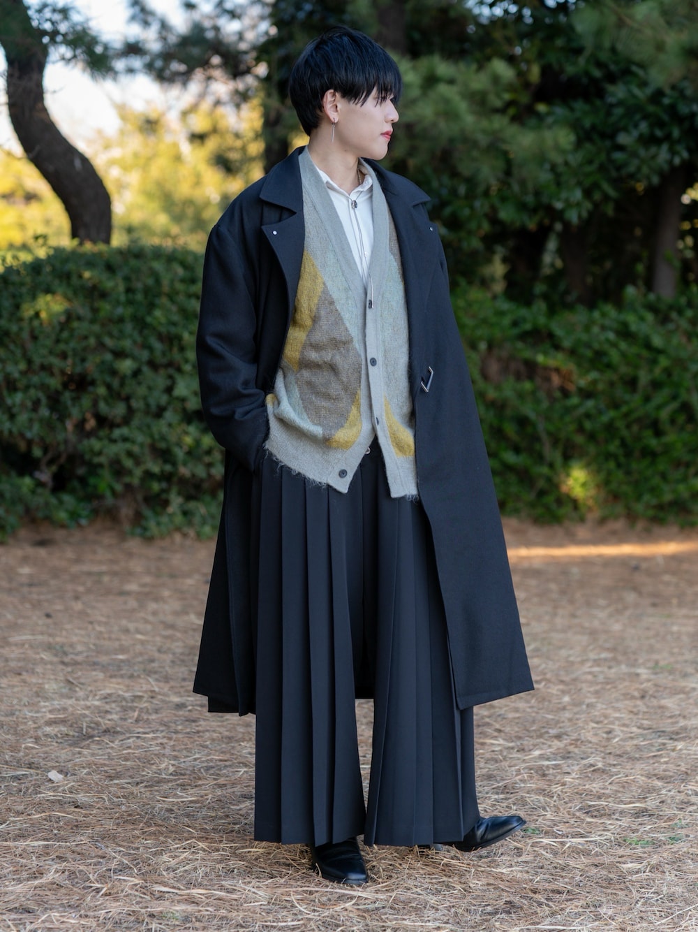 seyto（セイト）の「4 tuck pleats buggy flare pants / 4タック