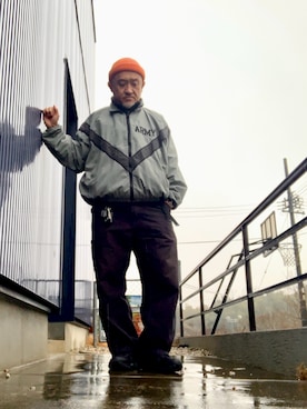 「BEAMS（ビームス）のアイテム」を使った、AKTKさん（メンズ・168cm）の冬コーディネート