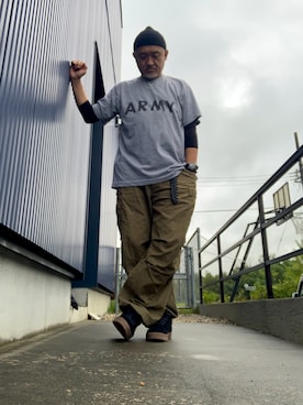 「アイテム（アナログ腕時計）」を使った、AKTKさん（メンズ・168cm）の秋コーディネート