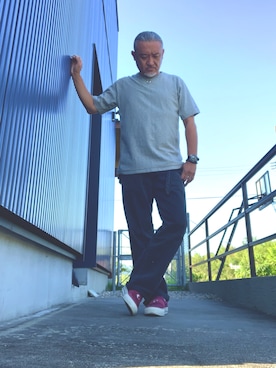 「アイテム（腕時計）」を使った、AKTKさん（メンズ・168cm）の夏コーディネート