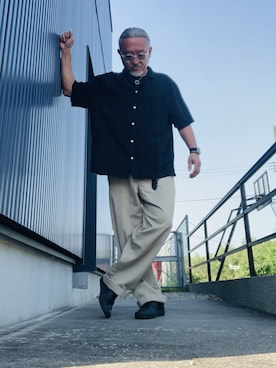 「VANS（バンズ）のアイテム」を使った、AKTKさん（メンズ・168cm）の夏コーディネート