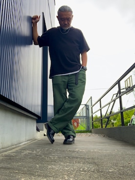 「アイテム（アナログ腕時計）」を使った、AKTKさん（メンズ・168cm）の秋コーディネート