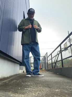 「THRASHER（スラッシャー）のアイテム」を使った、AKTKさん（メンズ・168cm）の春コーディネート