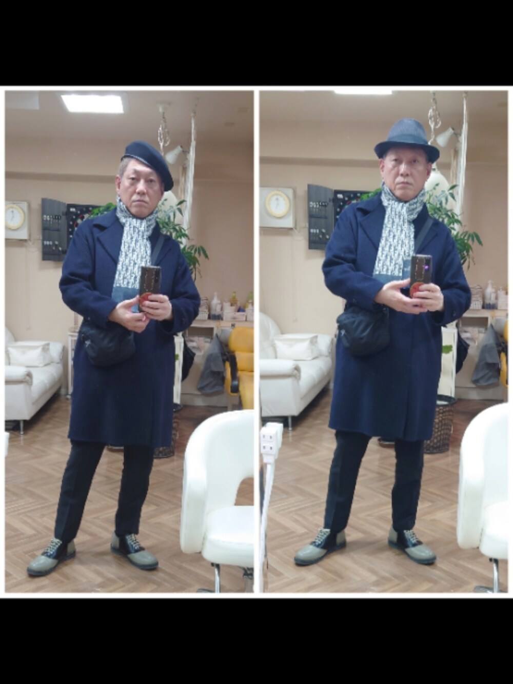 「REGALのアイテム（シューズ、その他）」を使った、IWAWOさん（メンズ・179cm）の秋コーディネートの1枚目の写真