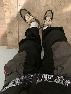 「アイテム（ダウンベスト）」を使った、a1-lowさん（メンズ・169cm）の秋コーディネート