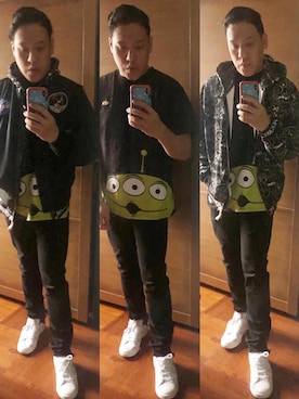 「JOYRICH（ジョイリッチ）のアイテム（ジャケット/アウター）」を使った、Edimundson さん（メンズ・180cm）の春コーディネート