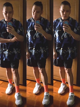 「JOYRICH」｜Edimundson さん（メンズ・180cm）の春コーディネート