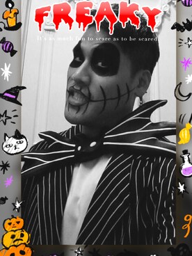 「disneyhalloween」｜Edimundson さん（メンズ・180cm）の秋コーディネート