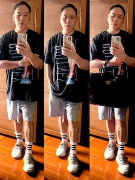 「春カラー」｜「アイテム（腕時計）」を使った、Edimundson さん（メンズ・180cm）の春コーディネート