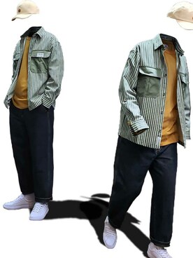 「oversize」｜innate_crewさん（メンズ・180cm）の秋コーディネート