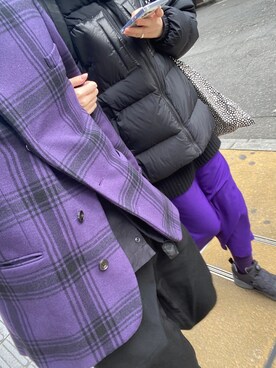 「Paul Smith（ポールスミス）のアイテム（ジャケット/アウター）」を使った、yuco🌓さん（レディース・164cm）の冬コーディネート