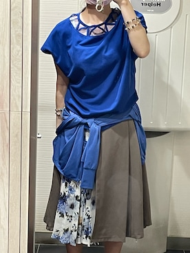 みきゃんさん（レディース・156cm）の夏コーディネート