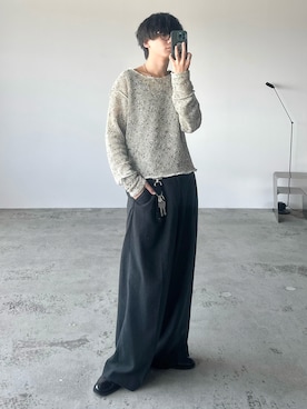 「アイテム（キーケース/キーアクセサリー）」を使った、col.さん（メンズ・172cm・20代）の秋コーディネート