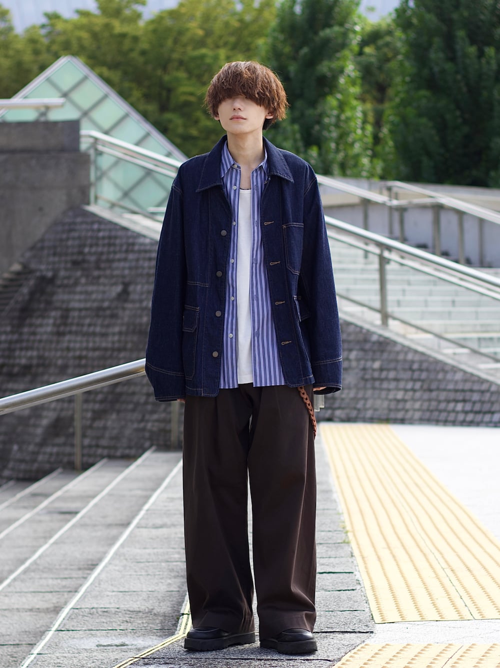 col.｜UNIQLOのデニムジャケットを使ったコーディネート - WEAR