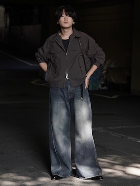 「アイテム（ジャケット/アウター）」を使った、col.さん（メンズ・172cm・20代）の夏コーディネート