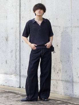 「アイテム（シューズ）」を使った、col.さん（メンズ・172cm・20代）の夏コーディネート