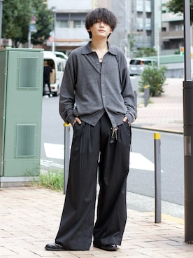 「アイテム（財布/小物）」を使った、col.さん（メンズ・172cm）の秋コーディネート