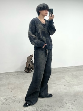 「アイテム（タンクトップ）」を使った、col.さん（メンズ・172cm）の秋コーディネート