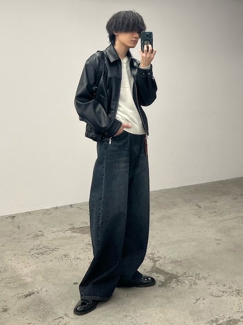 SILK BLEND V-NECK KNIT（ニット/セーター）｜WYM LIDNM（ウィム バイ