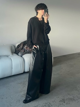 「LAPIIS（ラピス）のアイテム」を使った、col.さん（メンズ・172cm）の冬コーディネート