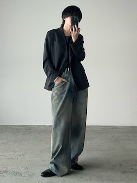 「Llife（ライフ）のアイテム」を使った、col.さん（メンズ・172cm）の春コーディネート