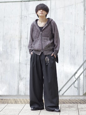「アイテム（キーケース/キーアクセサリー）」を使った、col.さん（メンズ・172cm）の秋コーディネート