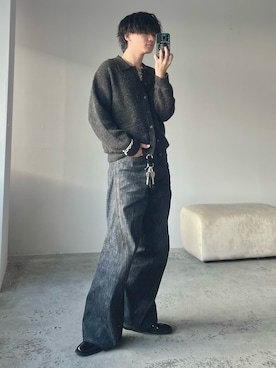 「アイテム（キーケース/キーアクセサリー）」を使った、col.さん（メンズ・172cm・20代）の秋コーディネート