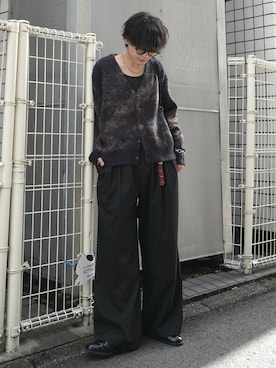 「アイテム（キーケース/キーアクセサリー）」を使った、col.さん（メンズ・172cm）の秋コーディネート