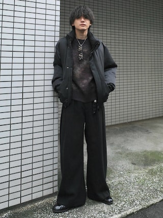 「WYM LIDNM（ウィム バイ リドム）のWELLINGTON / BOSTON SUNGLASSES（サングラス）」を使った、col.さん（メンズ・172cm）の秋コーディネート