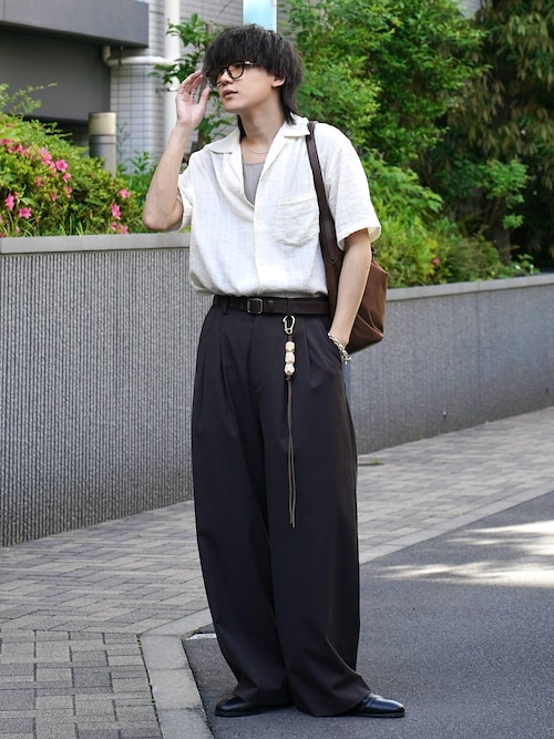 WYM lidnm ARC CURVED アムンセン SLACKS ARC CURVED AMUNDSEN SLACKS