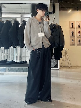 「アイテム（キーケース/キーアクセサリー）」を使った、col.さん（メンズ・172cm）の秋コーディネート