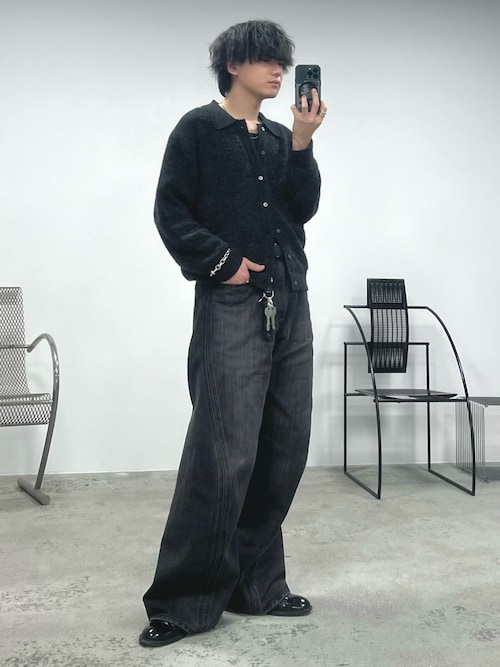 別注 3D TWISTED WIDELEG JEANS（デニムパンツ）｜NVRFRGT（ネヴァー