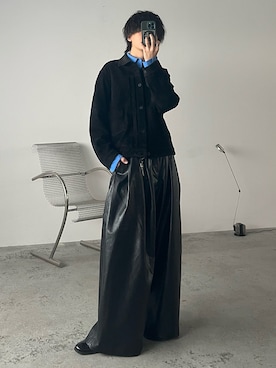 「アイテム（タンクトップ）」を使った、col.さん（メンズ・172cm）の秋コーディネート